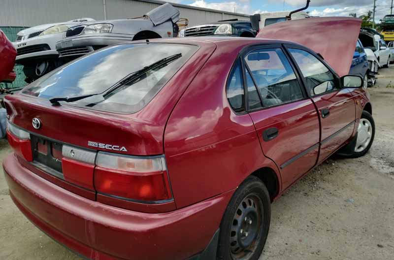 1999 Toyota Corolla Seca Red